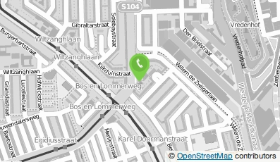 Bekijk kaart van Café Bar 't Binnepretje in Amsterdam
