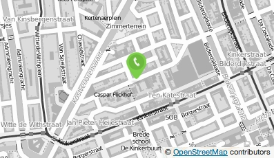 Bekijk kaart van Amsterdam Dance Center in Amsterdam