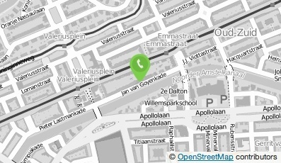 Bekijk kaart van E.A. Project B.V.  in Amsterdam