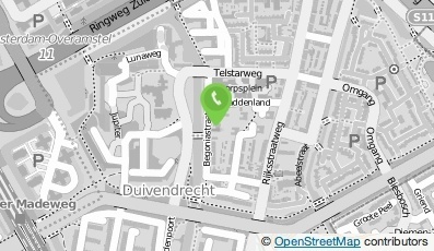 Bekijk kaart van Mark Duijndam Beheer B.V. in Duivendrecht