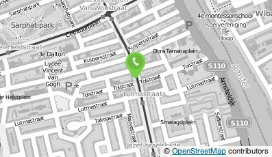 Bekijk kaart van Uitgeverij Mops in Amsterdam