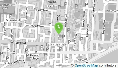 Bekijk kaart van Ten Apples in Lekkerkerk