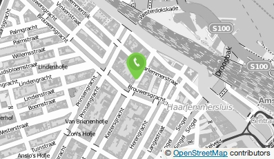 Bekijk kaart van Uitgeverij De Graveinse Abeel in Amsterdam