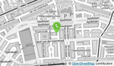Bekijk kaart van TK/Interieur- en Modestyling in Amsterdam