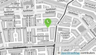 Bekijk kaart van Butzelaar Beheer B.V. in Amsterdam