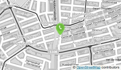 Bekijk kaart van Ruysdaelkade 143 Bel B.V. in Amsterdam