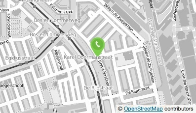Bekijk kaart van Snackbar Yvonne  in Amsterdam