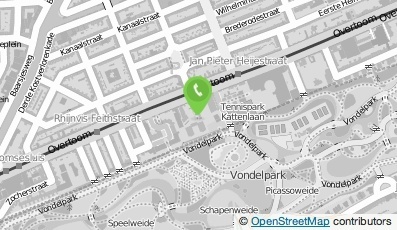 Bekijk kaart van Saskia Albrecht Tuinontwerpen  in Amsterdam