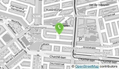 Bekijk kaart van studioVerhees  in Amsterdam