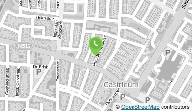 Bekijk kaart van Bouwbedrijf Dorenbos  in Castricum