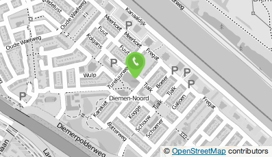 Bekijk kaart van Haarstudio SOOP in Diemen