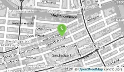 Bekijk kaart van Debet Links-Credit Rechts in Amsterdam