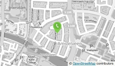 Bekijk kaart van De Groene Olifant B.V.  in Amstelveen