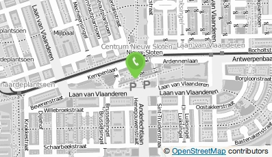 Bekijk kaart van Gill's Fastfood in Amsterdam