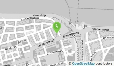 Bekijk kaart van Van Waalwijk van Doorn Makelaars-Taxateurs IJmuiden in Ijmuiden