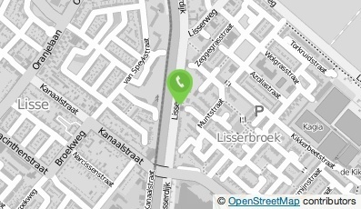 Bekijk kaart van Installatie-/Onderhoudsbedrijf Kroon Lisserbroek B.V. in Lisserbroek