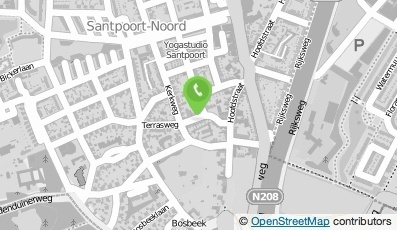 Bekijk kaart van Brood- en Banketbakkerij Ben Vreman in Santpoort-Noord