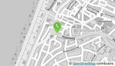 Bekijk kaart van Hotel Noordzee  in Zandvoort