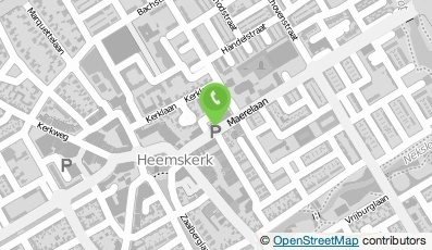 Bekijk kaart van Kinneging Parket  in Heemskerk