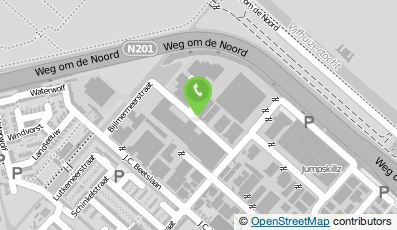 Bekijk kaart van B. van der Meij de Bie Holding B.V. in Nieuw-Vennep