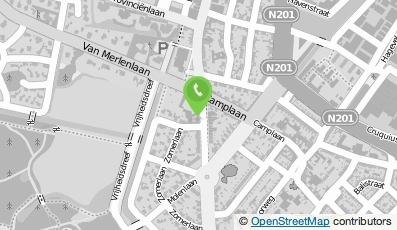 Bekijk kaart van Dames- en Herenkapsalon Marja in Heemstede