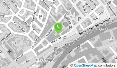 Bekijk kaart van Brasserie Premiere in Beverwijk