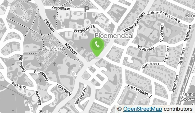 Bekijk kaart van Café 't Hemeltje B.V.  in Bloemendaal