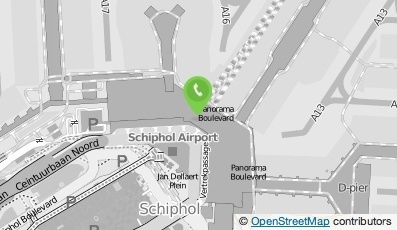Bekijk kaart van Hertz Automobielen Nederland B.V. in Schiphol