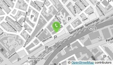 Bekijk kaart van S.Y.B. GYM (shape your body) in Beverwijk