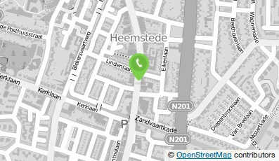 Bekijk kaart van V.O.F. Broodje Bram in Heemstede