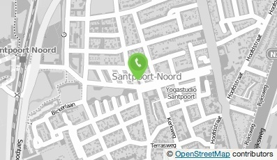 Bekijk kaart van Timmerbedrijf Pauw  in Santpoort-Noord