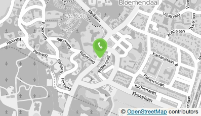 Bekijk kaart van Hein Warnaars Architectenburo in Bloemendaal