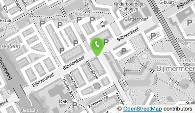 Bekijk kaart van Reisbemiddelingsbureau Holgha in Amsterdam