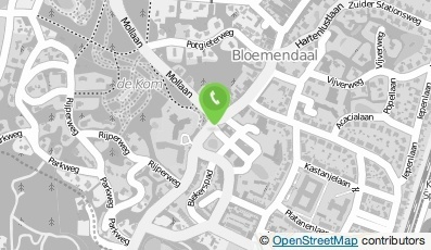 Bekijk kaart van Belast.adv.- & Admin.kant. Sparrenheuvel B.V. in Bloemendaal