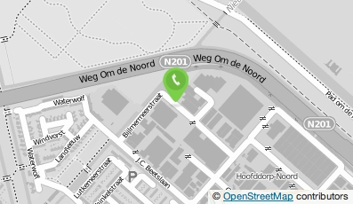Bekijk kaart van Corne Light B.V. in Nieuw-Vennep