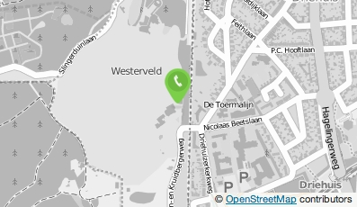 Bekijk kaart van Begraafplaats en Crematorium Westerveld B.V. in Driehuis
