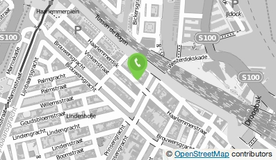 Bekijk kaart van Restaurant La Brasa in Amsterdam
