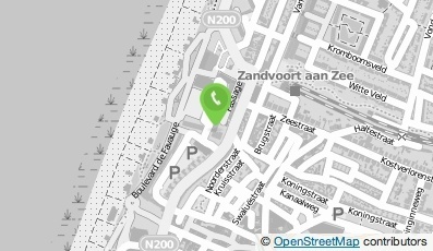Bekijk kaart van Retra Publiciteits Service B.V. in Zandvoort