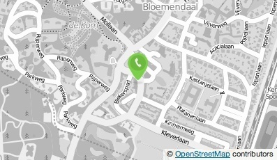 Bekijk kaart van HBR Advies Centrum in Bloemendaal