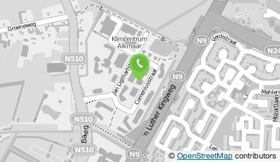 Bekijk kaart van HB Milieuk. en Civieltechnisch Adviesbureau B.V. in Alkmaar