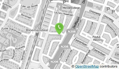 Bekijk kaart van Onderhoudsbedrijf Blesgraaf  in Haarlem