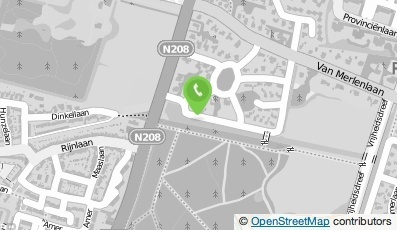 Bekijk kaart van Van de Kasteele Management Diensten B.V. in Heemstede