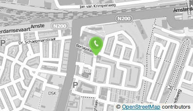 Bekijk kaart van Rodenburg & Van der Hoeven V.O.F. in Santpoort-Noord