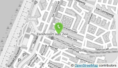 Bekijk kaart van H.W. Hoejenbos  in Zandvoort