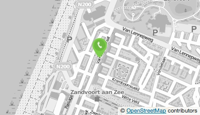 Bekijk kaart van N. Bakels B.V. in Zandvoort