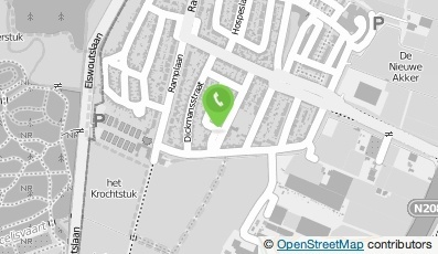 Bekijk kaart van Bouw- en Onderhoudsbedrijf P. Buis in Haarlem