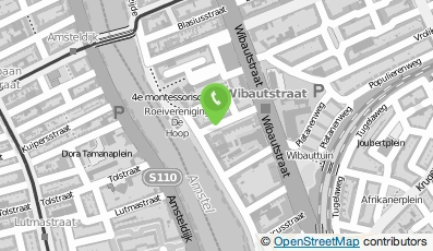 Bekijk kaart van J.J. Rijpkema Visuele Communicatie in Amsterdam