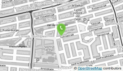 Bekijk kaart van Briët in Kwaliteit & Kolibri  in Amsterdam