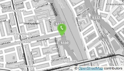 Bekijk kaart van Klussenbedrijf Hexagon in Amsterdam