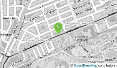 Bekijk kaart van Chabrol Overtoom in Amsterdam